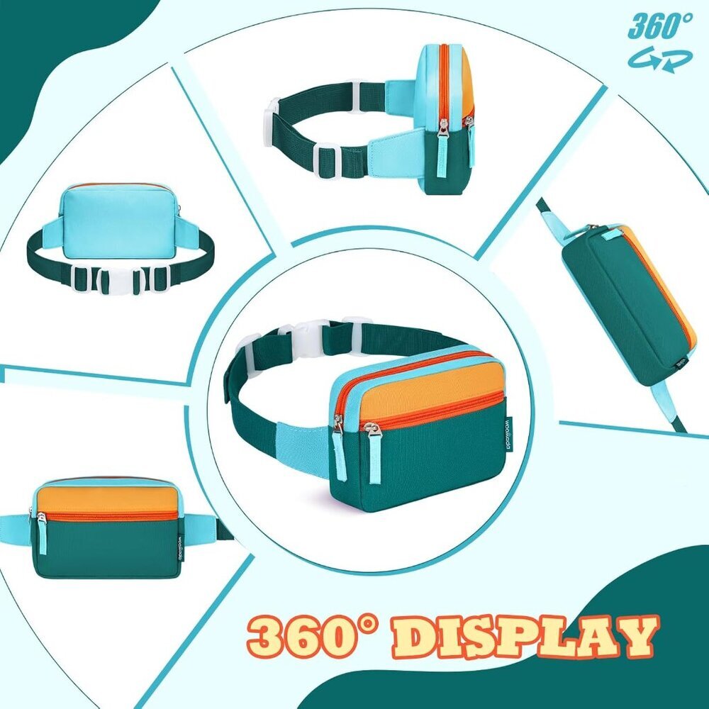 Durable Polyester Fanny Pack With Two Pockets - S… - image 5